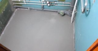 Наливной пол в туалете Клинцы, цена от 869 руб.